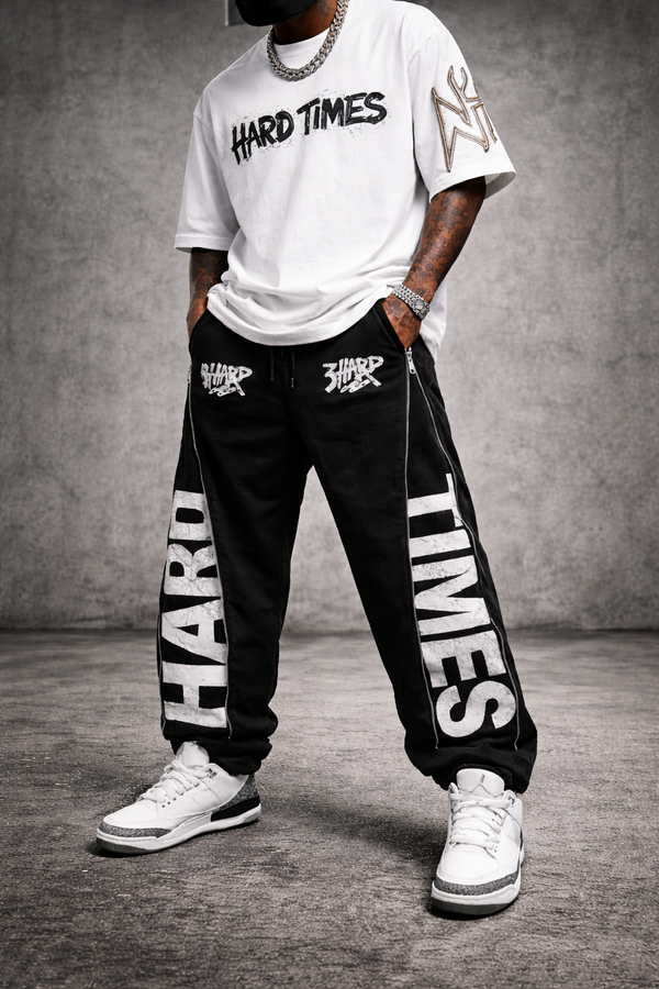 Hard Time Joggers – Black