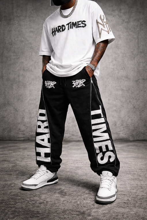 Hard Time Joggers – Black
