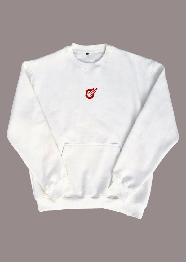Buddha’s Enlightenment Sweatshirt – Off-White