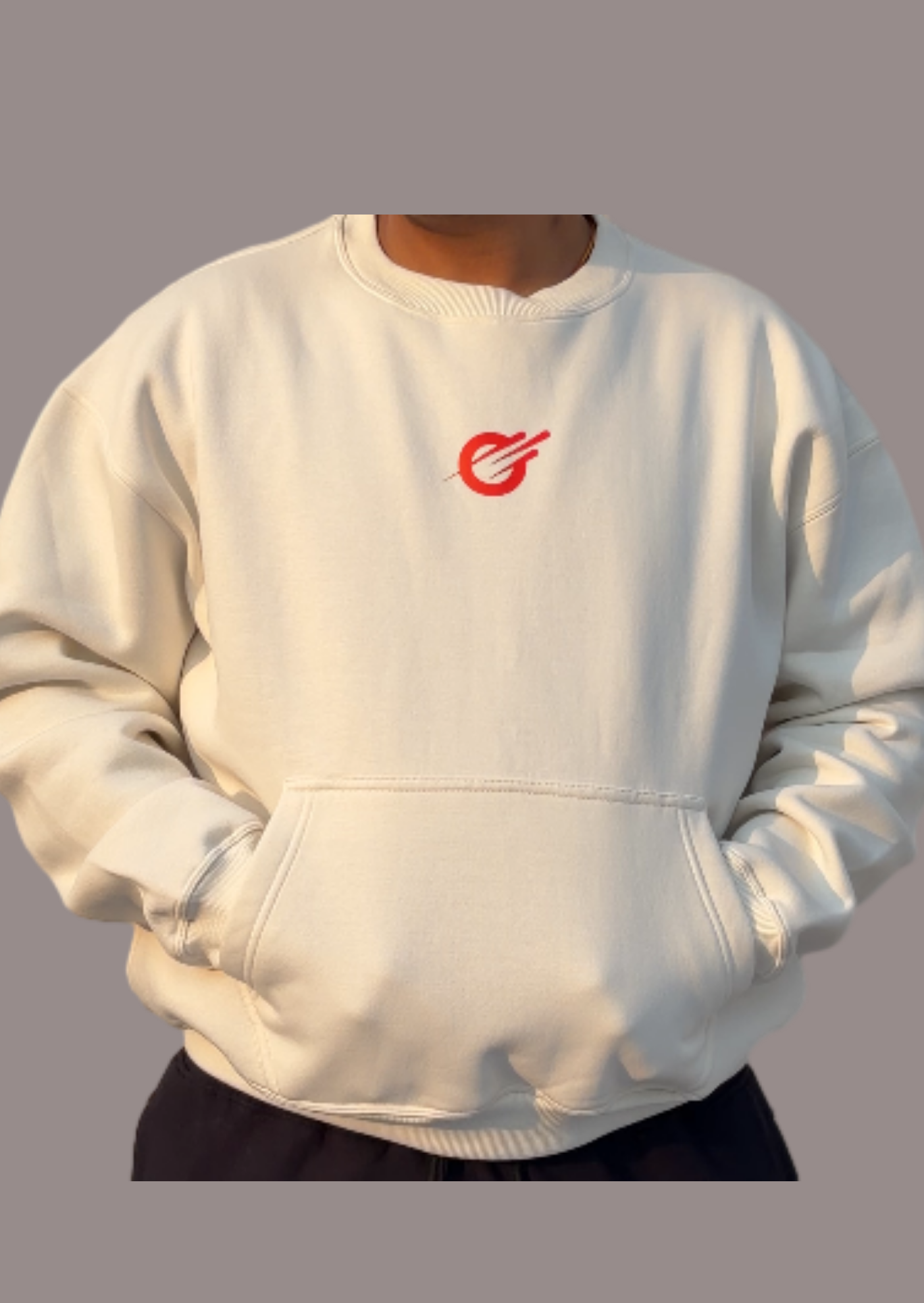Buddha’s Enlightenment Sweatshirt – Off-White