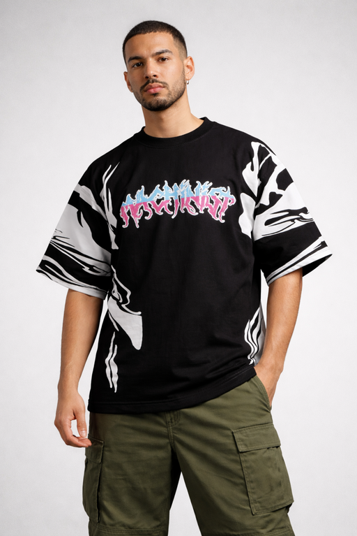 MACHINIST Oversized T-Shirt – Black