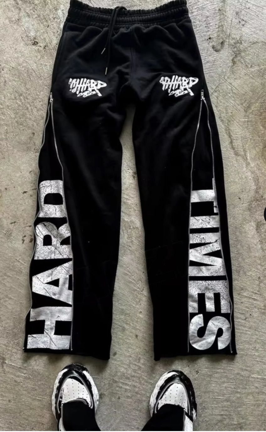 Hard Time Joggers – Black