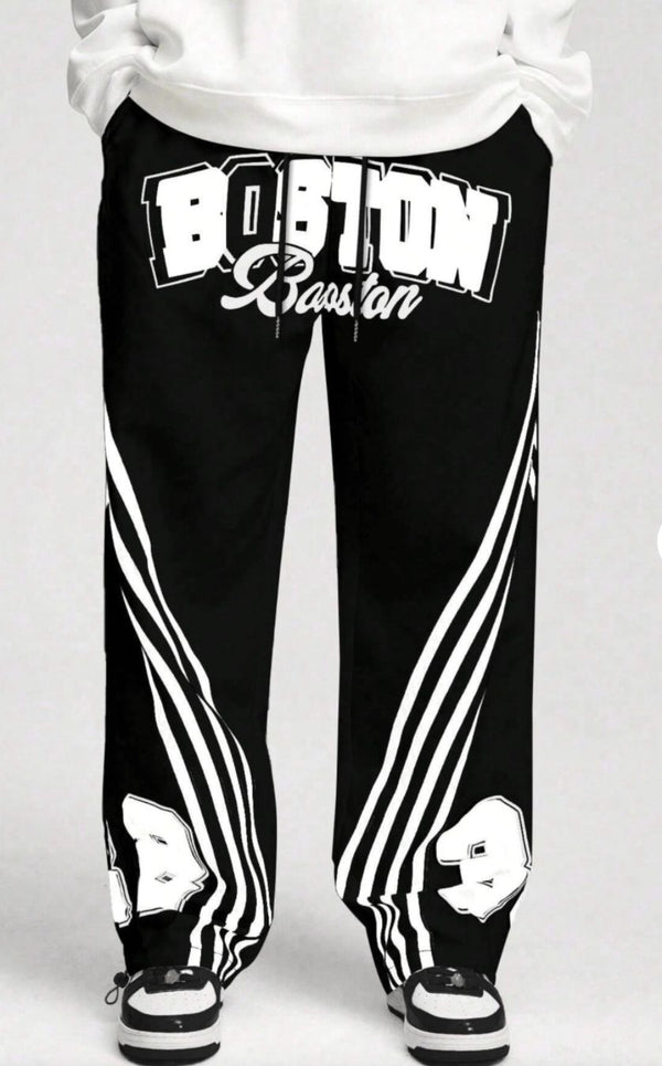 Boston Racer Joggers – Black