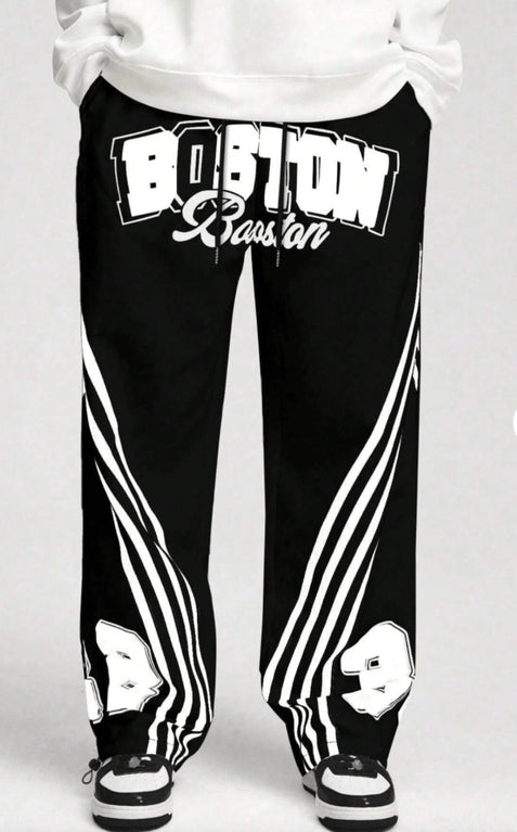 Boston Racer Joggers – Black