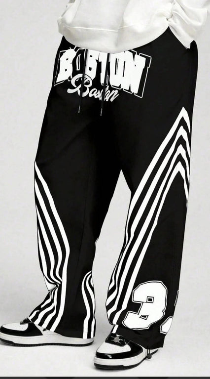 Boston Racer Joggers – Black